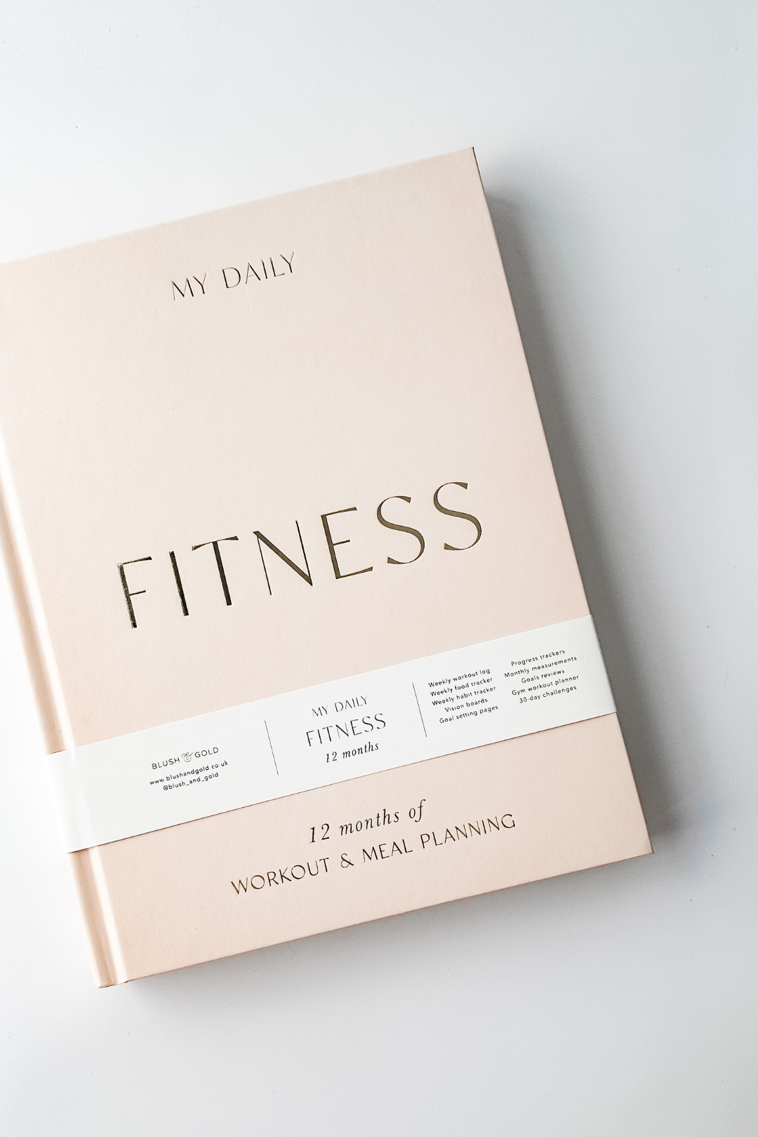 Stay on top of your fitness goals with this comprehensive planner. Track your workouts, plan your meals, and monitor your progress all in one convenient place. This Planner is from Blush and Gold and sold at Blackbird Designs.