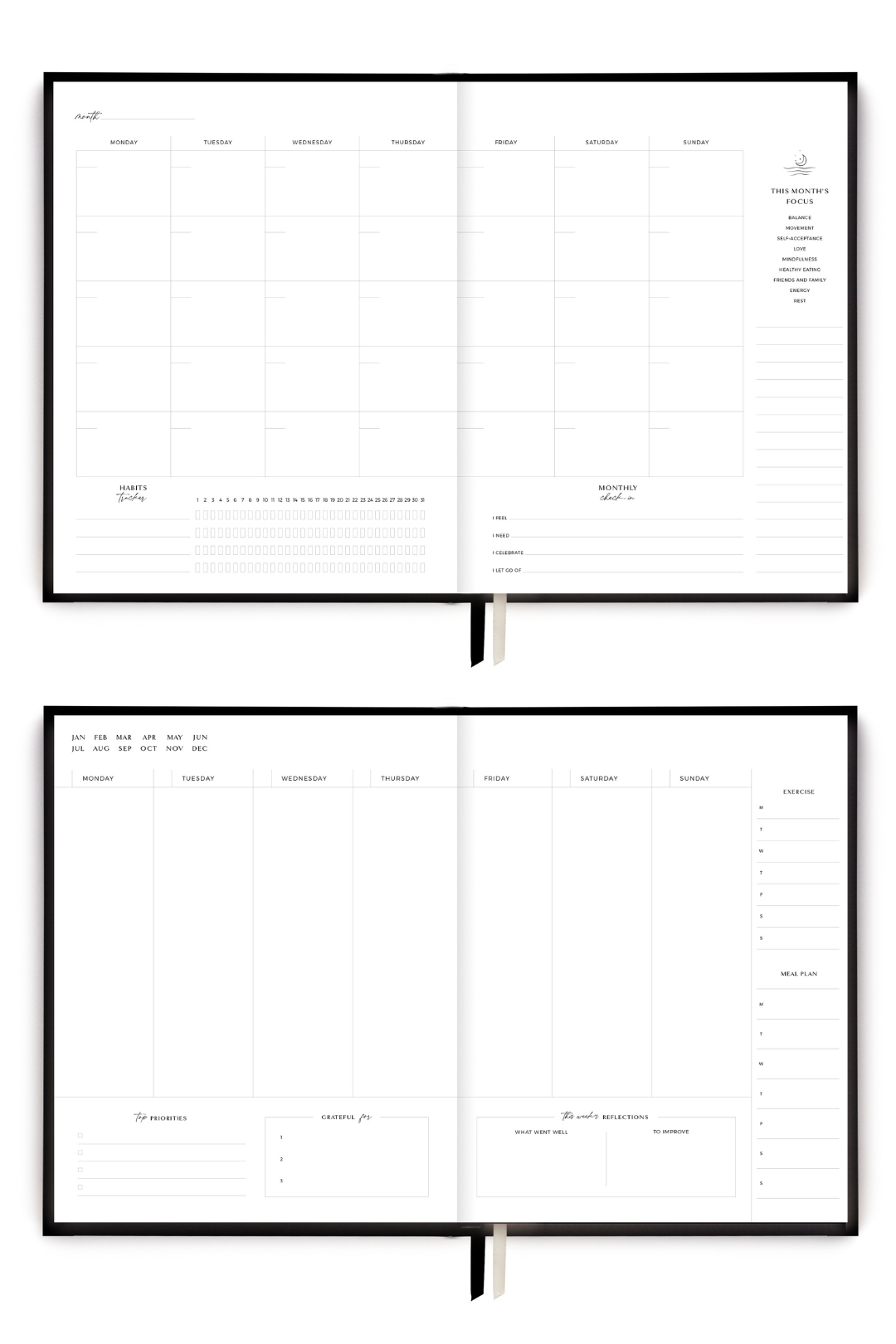 Body & Soul 12-Month Planner