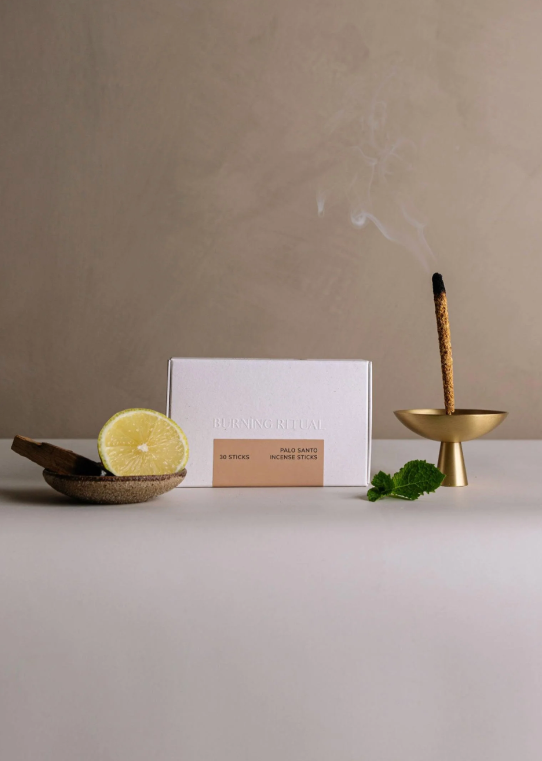 Mini Palo Santo incense designed for clearing negative energy and uplifting vibrations.