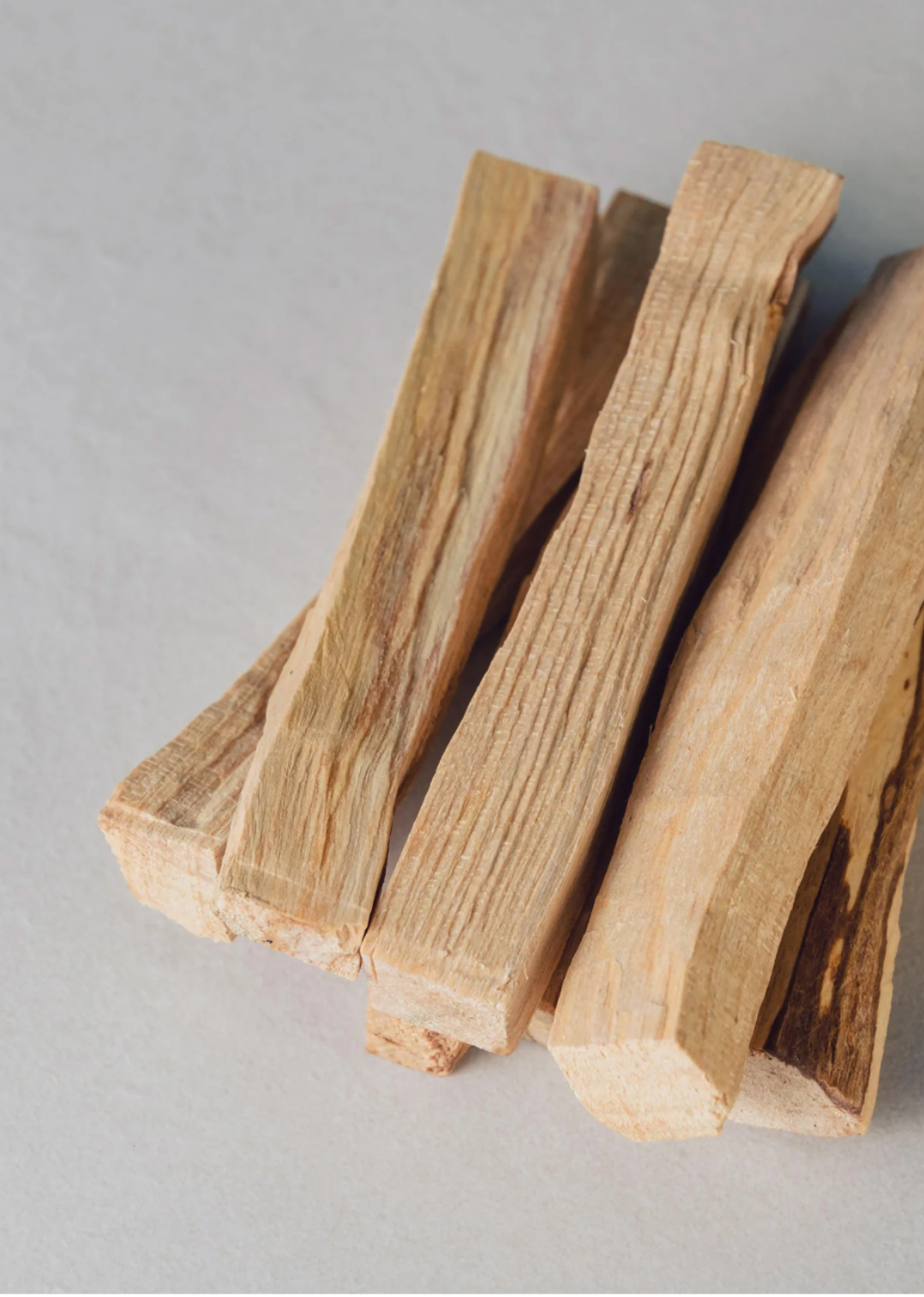 Ethically harvested Palo Santo incense sticks for mindfulness and holistic well-being.
