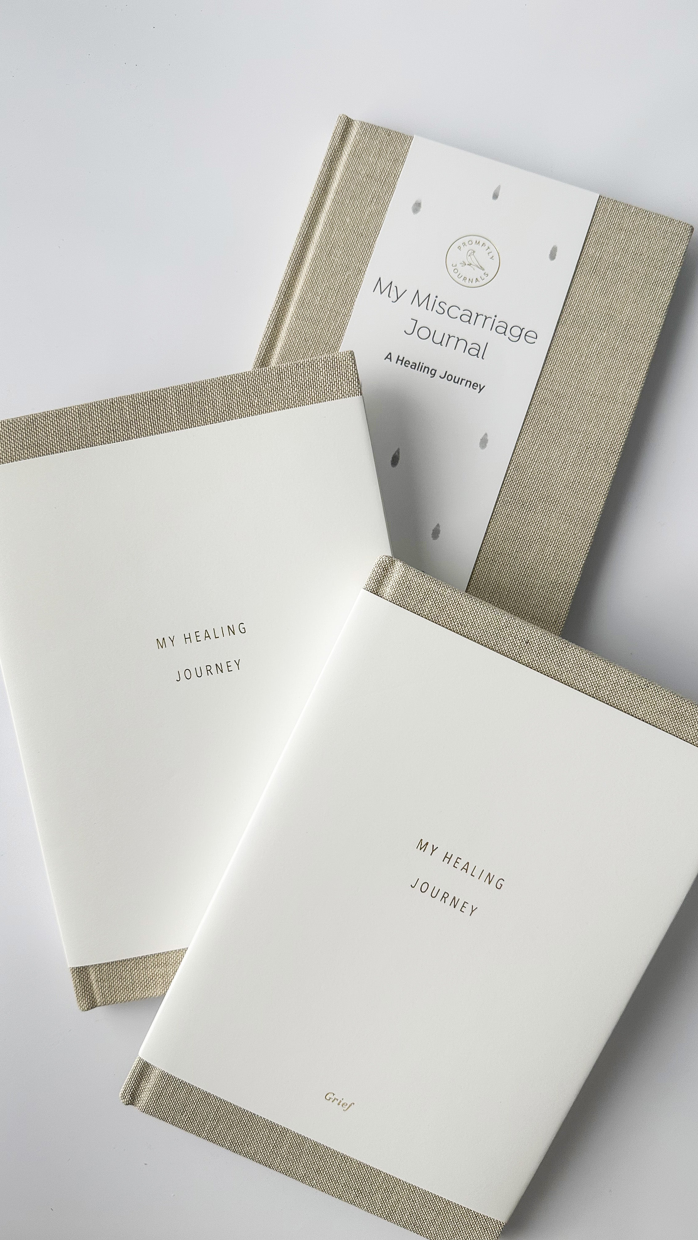 My Journey Healing Journals:  Infertility, Miscarriage, or Grief