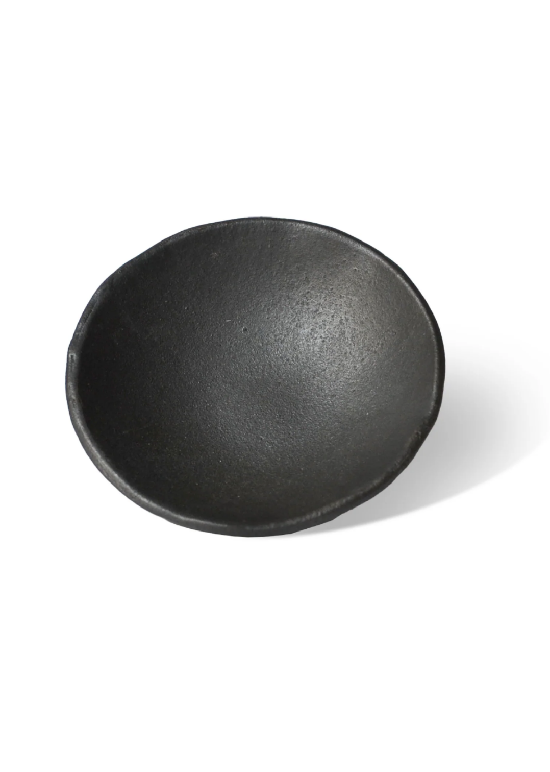 Black Raw Clay Incense Plate