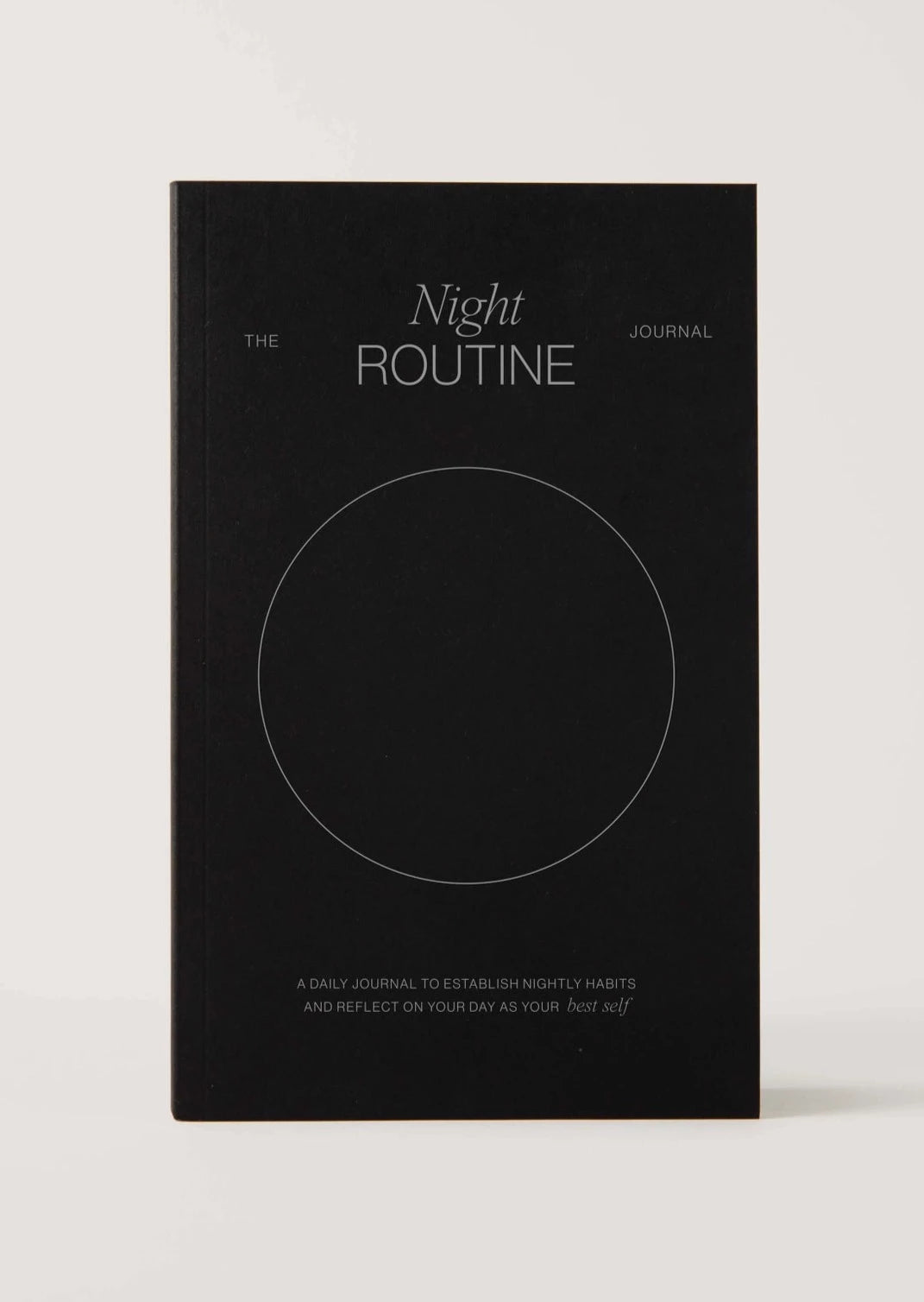 Night Routine Journal - A beautifully designed journal to help you unwind and reflect at the end of your day. With thoughtful prompts and space for personal notes, this journal is perfect for cultivating mindfulness and self-care. Available in various elegant designs, it's a wonderful companion for your nighttime rituals. Start your journey to a more peaceful evening routine with this exquisite journal. This journal is from Wilde House Papers and sold at Blackbird Designs.