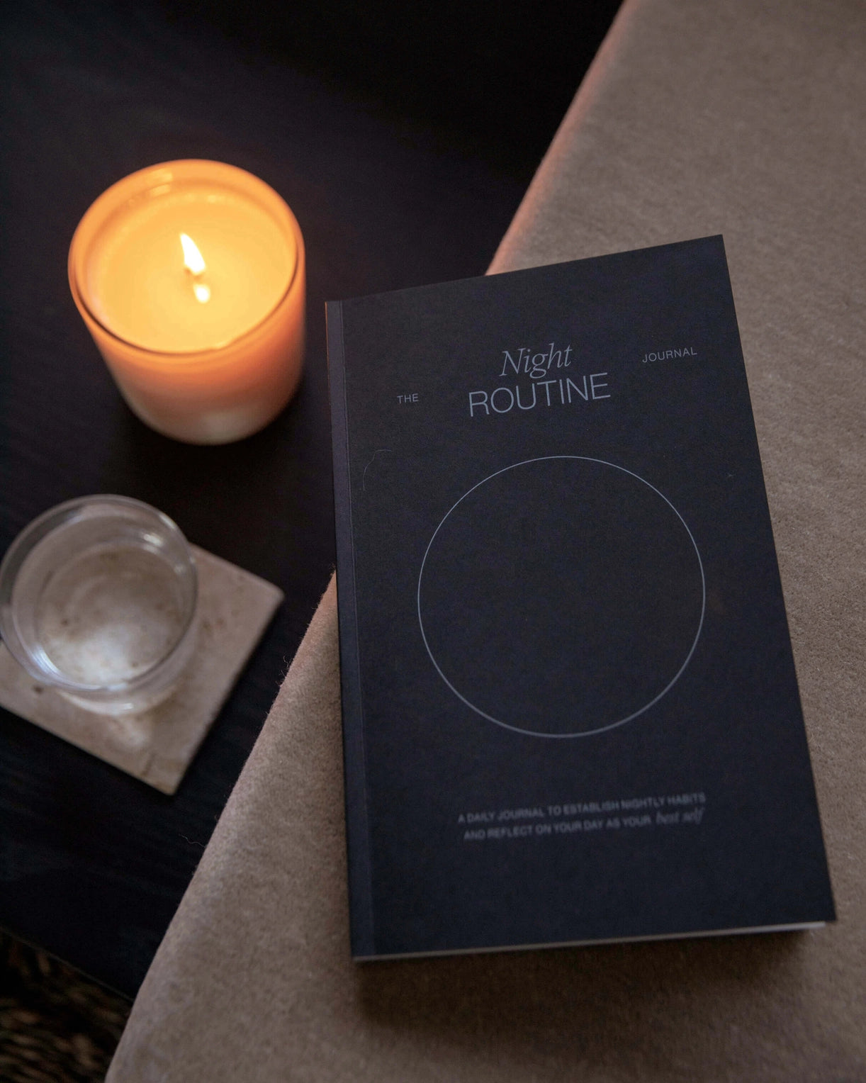 Night Routine Journal - A beautifully designed journal to help you unwind and reflect at the end of your day. With thoughtful prompts and space for personal notes, this journal is perfect for cultivating mindfulness and self-care. Available in various elegant designs, it's a wonderful companion for your nighttime rituals. Start your journey to a more peaceful evening routine with this exquisite journal. This journal is from Wilde House Papers and sold at Blackbird Designs.