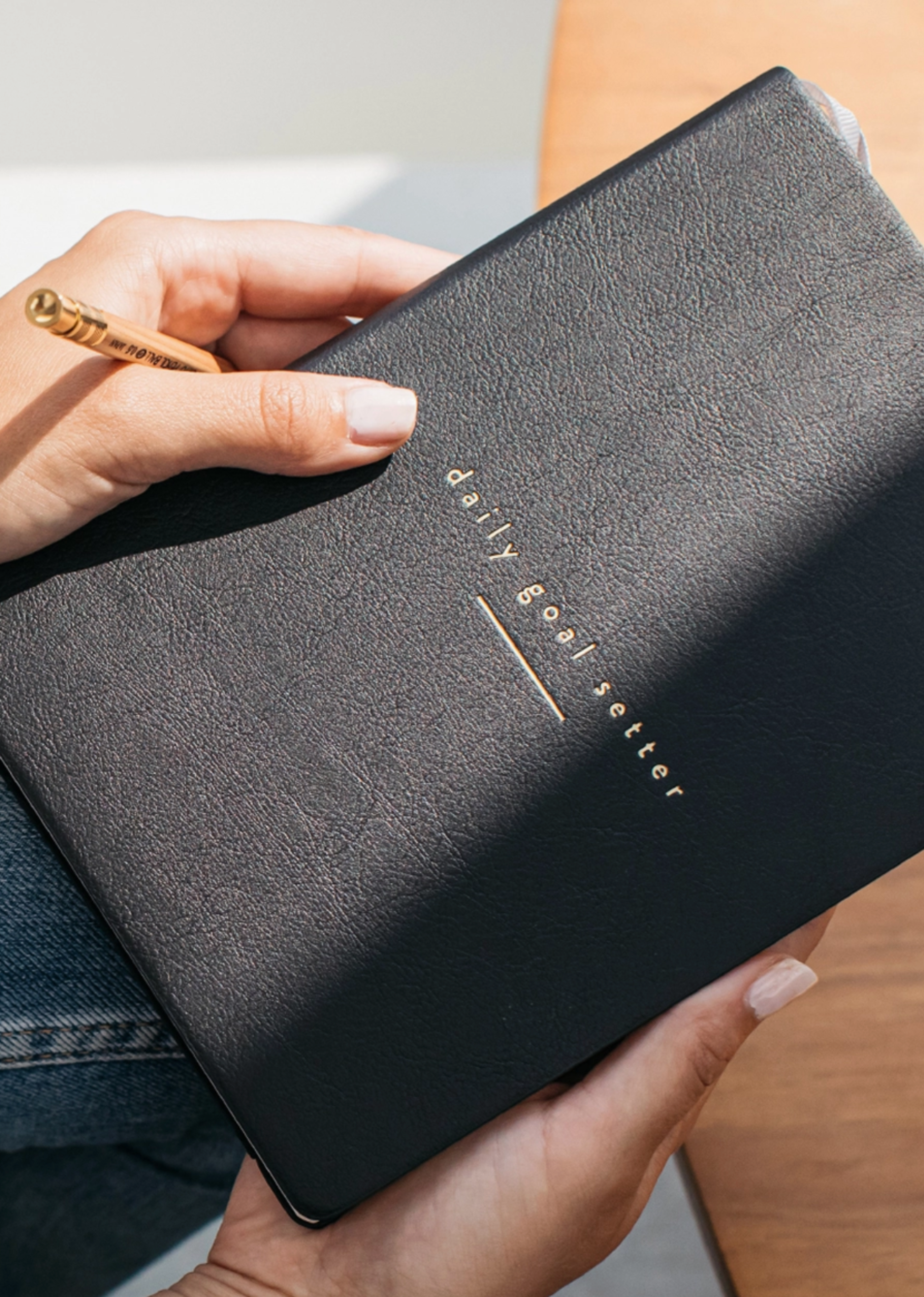 Photo of Blackbird Designs Daily goal-setting planner for modern women, designed for balance and productivity.