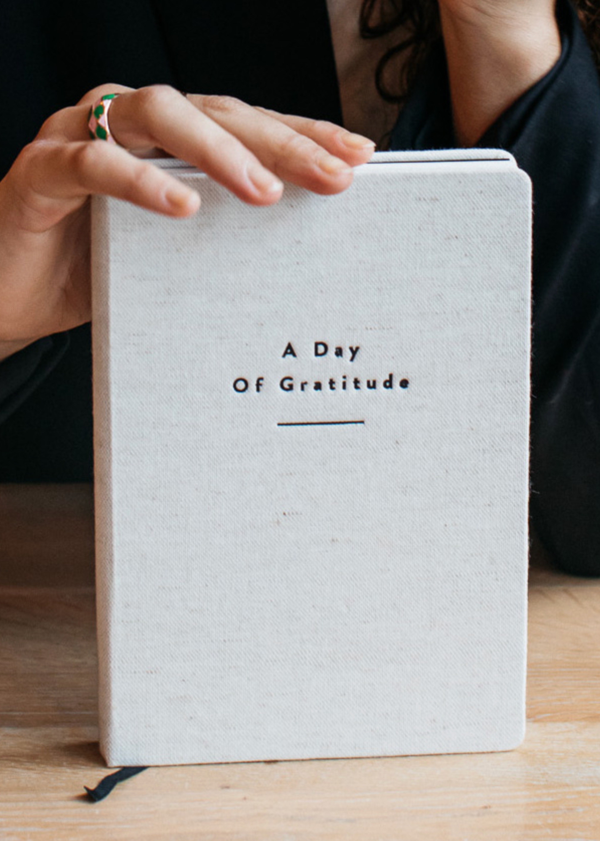 Daily gratitude journal for modern women, designed for mindfulness and self-reflection.