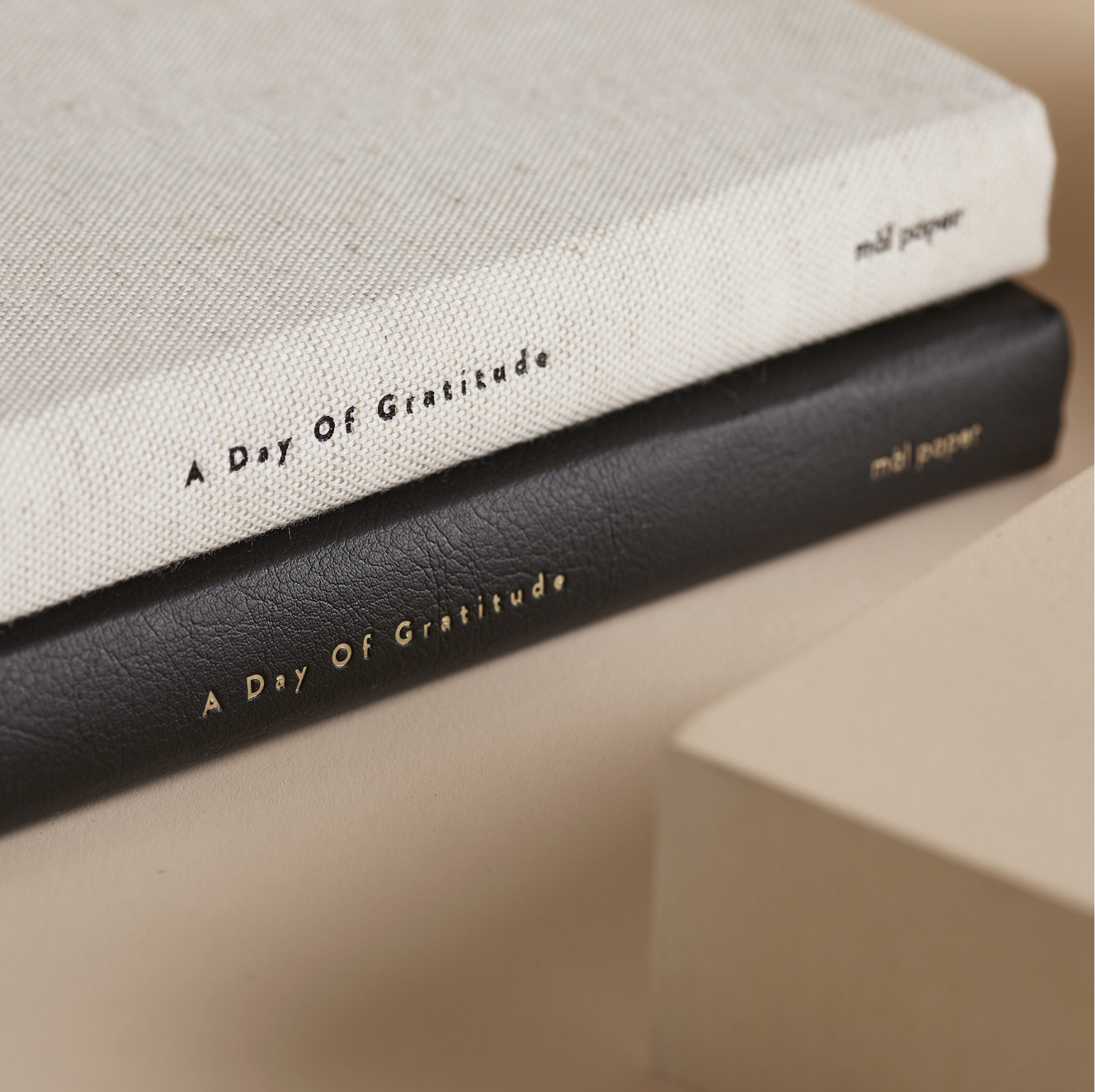 Daily gratitude journal for modern women, designed for mindfulness and self-reflection from Mal Paper.